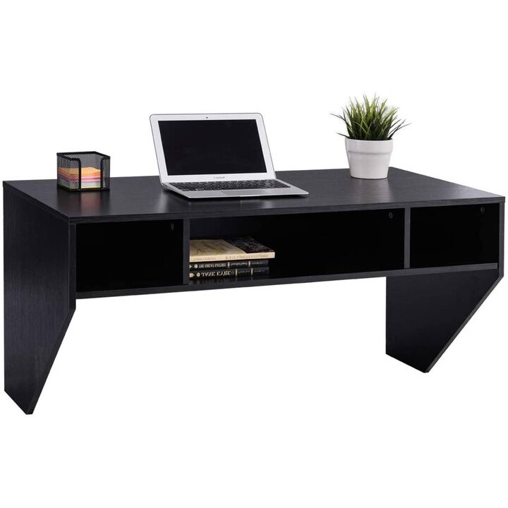 Space-Saving Floating Style Laptop Desk for Home Office or Small Spaces