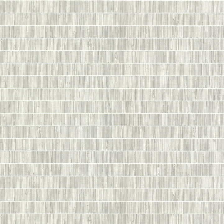Luz Grey Faux Grasscloth Wallpaper