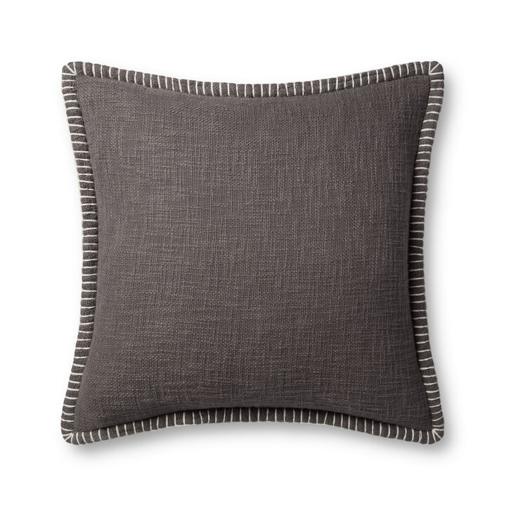 PLL0109 Grey 22''x22'' Poly Pillow