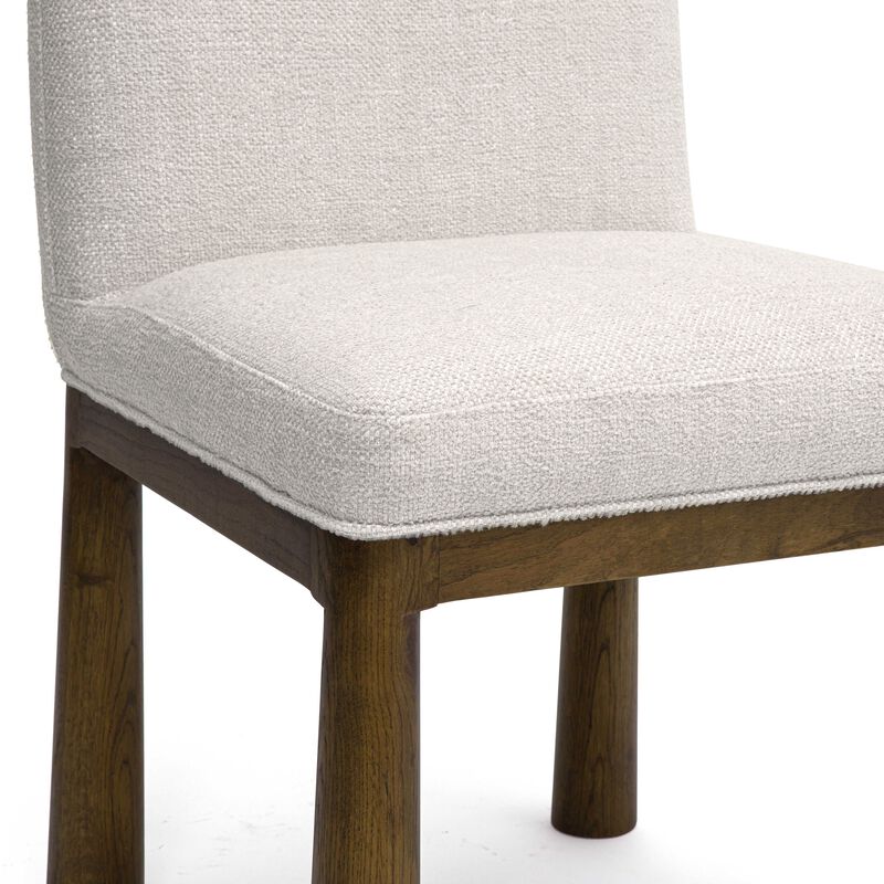 Tiara Performance Basketweave Fabric Dining Chair image number 4