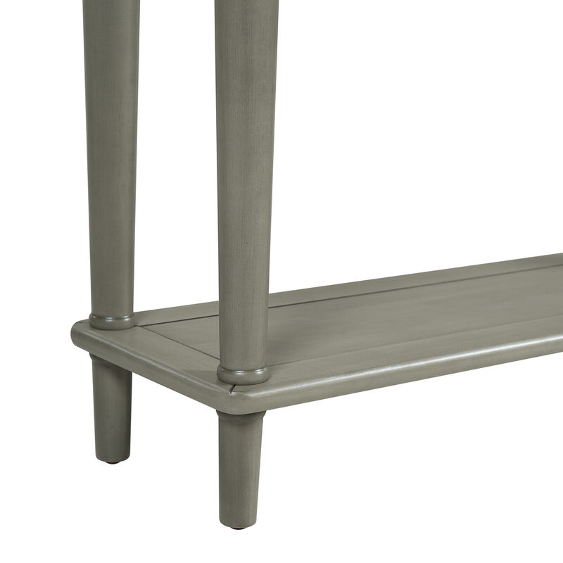 Merax Table with 4 Drawers