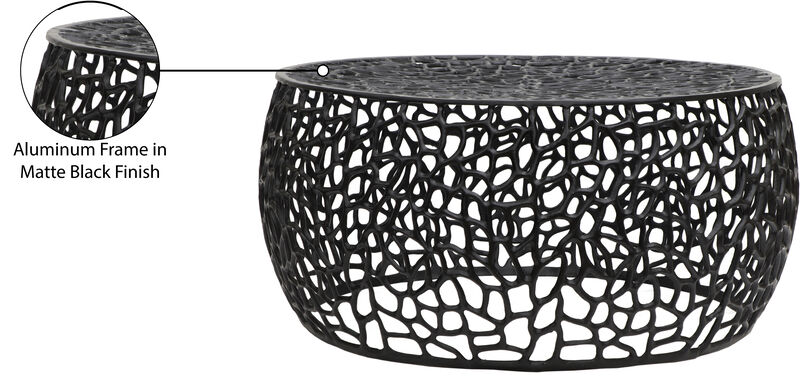 Meridian Furniture Priya Black Coffee Table image number 6