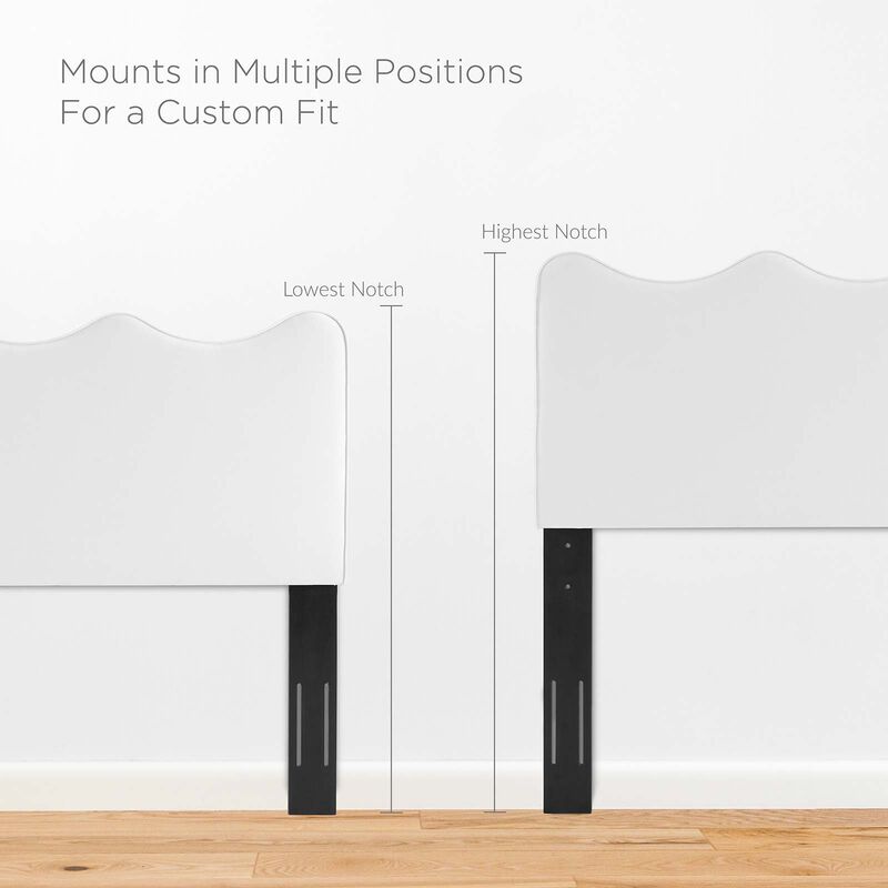 Modway - Current Performance Velvet Full Platform Bed image number 7