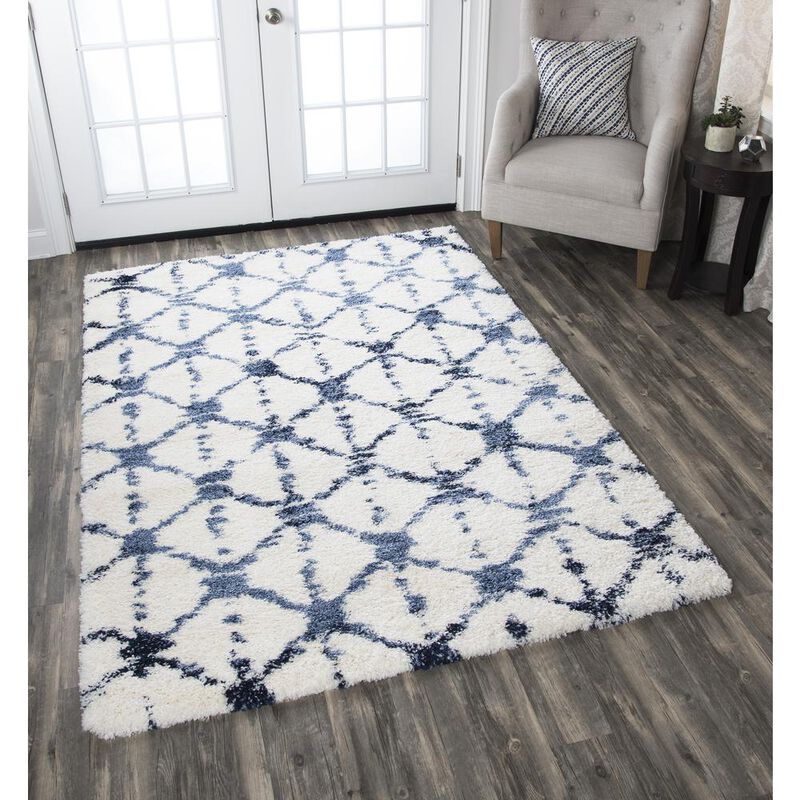 Midnight Neutral 5'3" x 7'3" Power-Loomed Rug