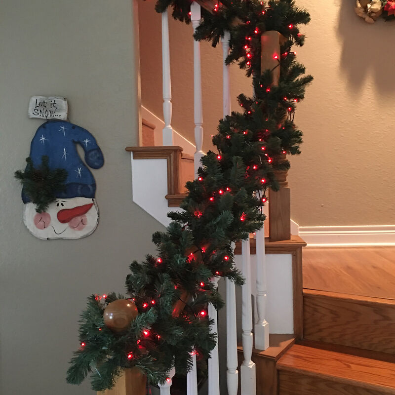 9' x 10" Colorado Spruce Artificial Christmas Garland  Unlit image number 5