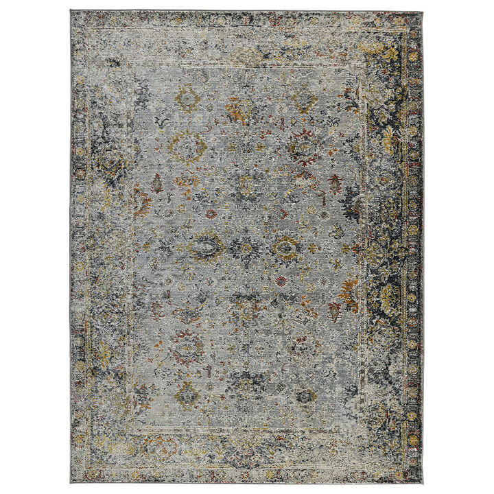 HomeRoots Medallion Area Rug