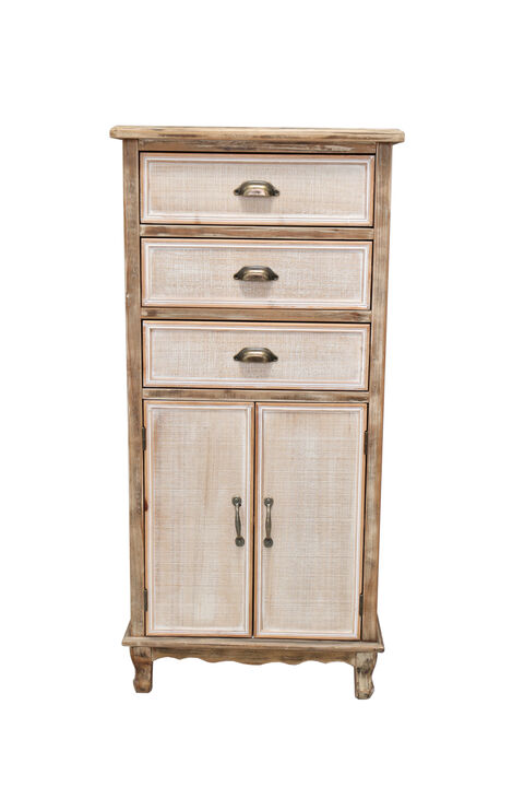 Gekske Wooden Storage Cabinet