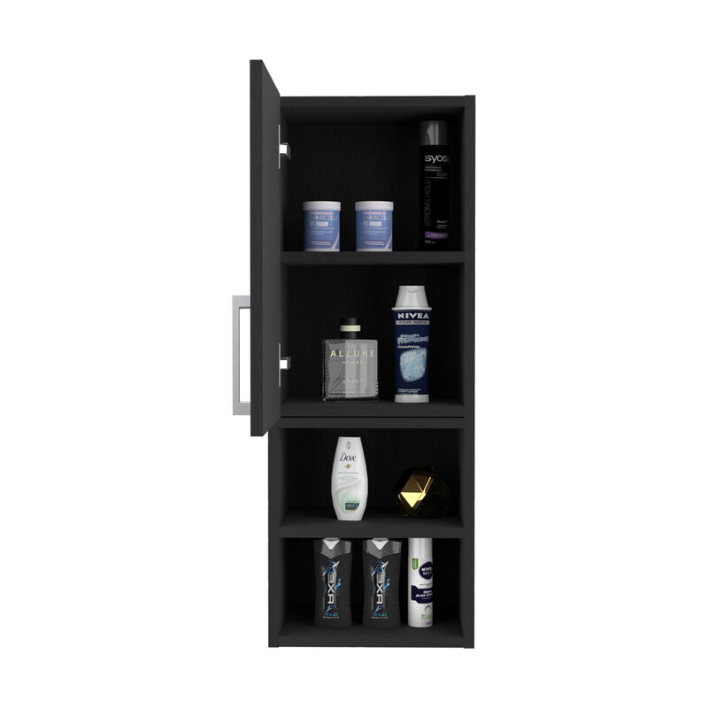 Medicine Cabinet Jozz, Bathroom, Black