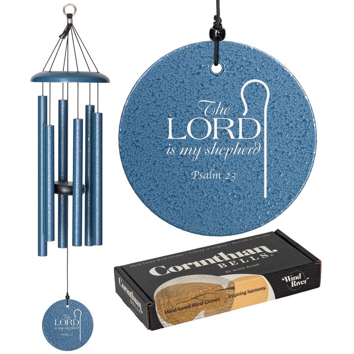 Corinthian Bells&reg; Psalm 23 The Lord is My Shepherd 27-Inch Wind Chime