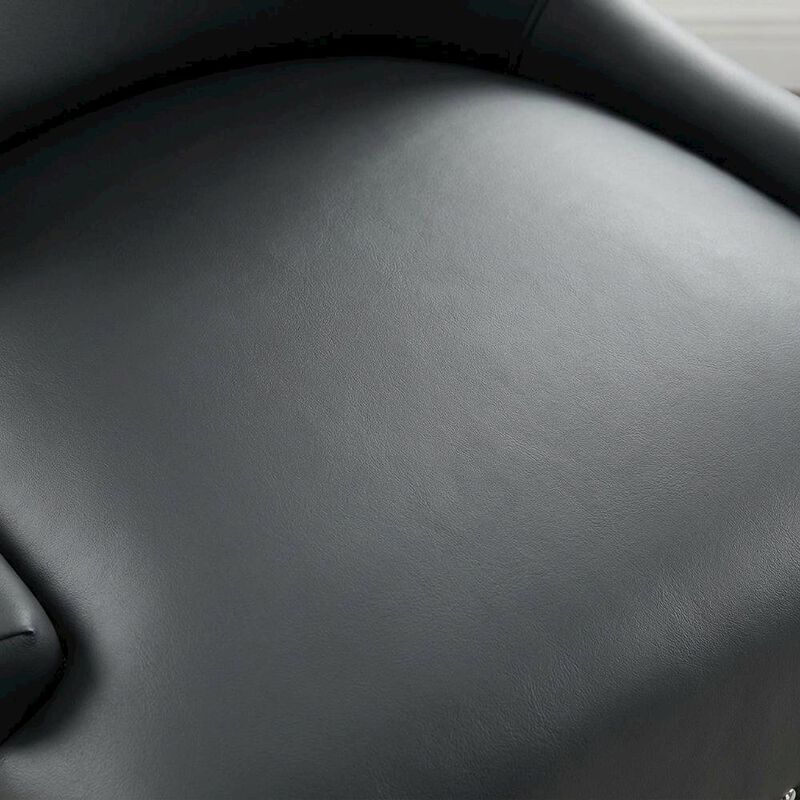 Vegan Leather Upholstered Dining Chair for Kitchen or Dining Room, Tan image number 5