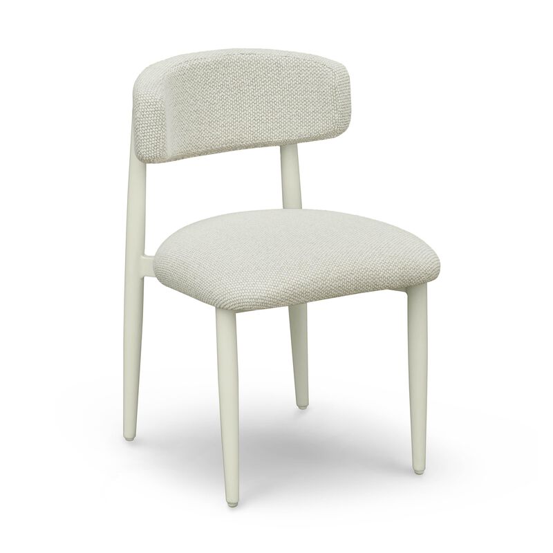 Annika Textured Outdoor Dining Side Chair