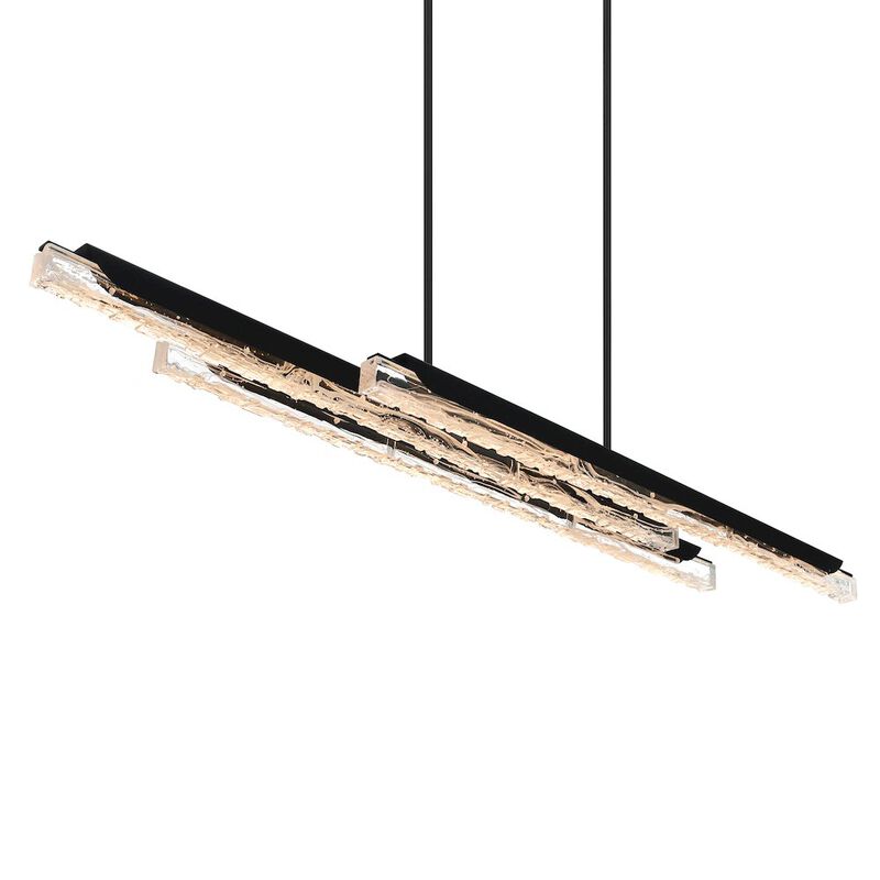 CWI Lighting Valira Integrated LED Black Chandelier