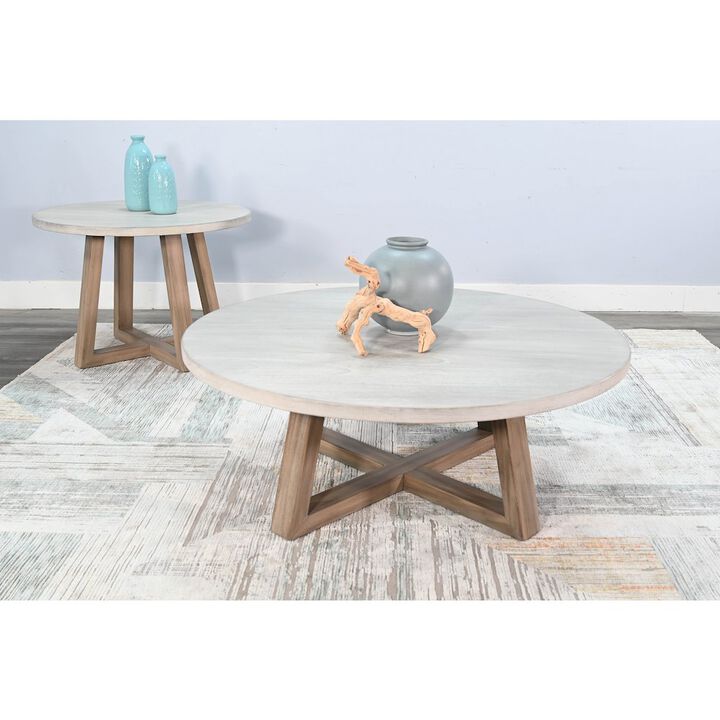 Sunny Designs Rowan Round Coffee Table