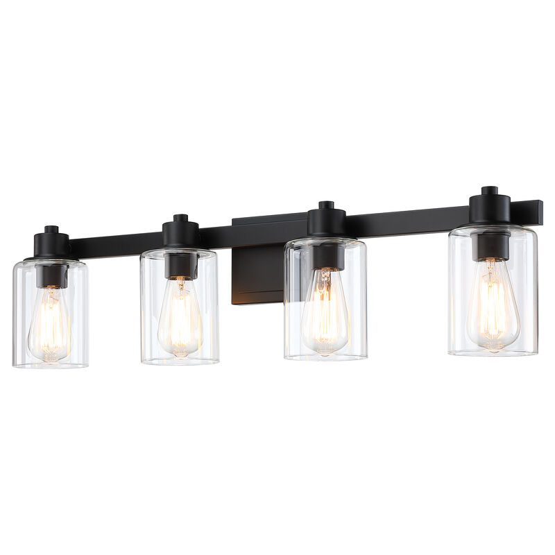31.5" Modern 4-Light Dimmable Indoor Wall Sconce image number 0