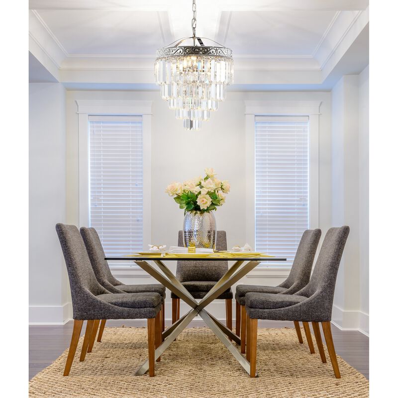 Wyatt Crystal LED Chandelier