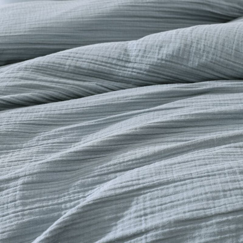 Cotton Gauze 4pc King Comforter Set image number 2