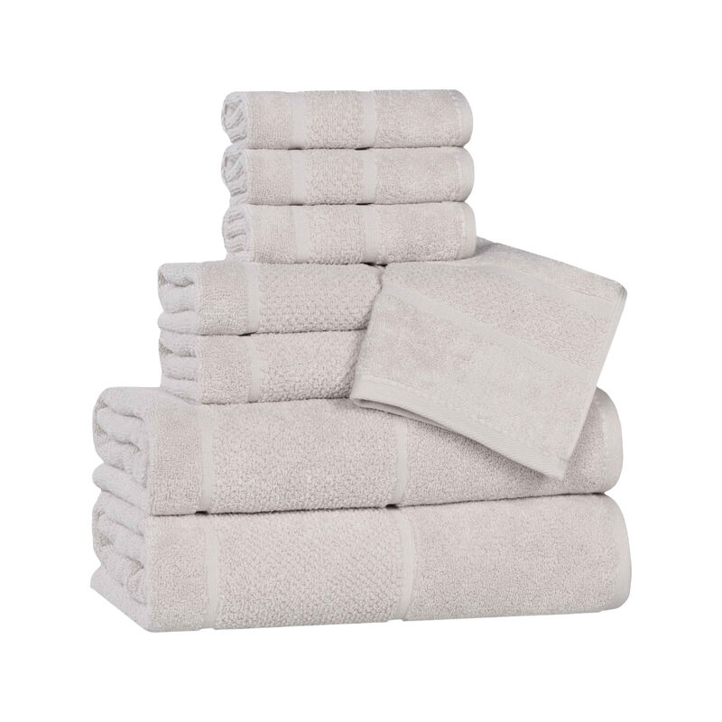 Smart Twist Cotton Viscose Blend Towel Set Quick Dry Bath Towels image number 0