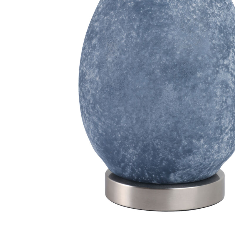Frosted Glass Teardrop Lamp image number 4