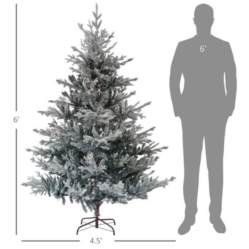 Artificial Christmas Trees with Realistic Foliage, Easy Assembly, and Festive Holiday Decor