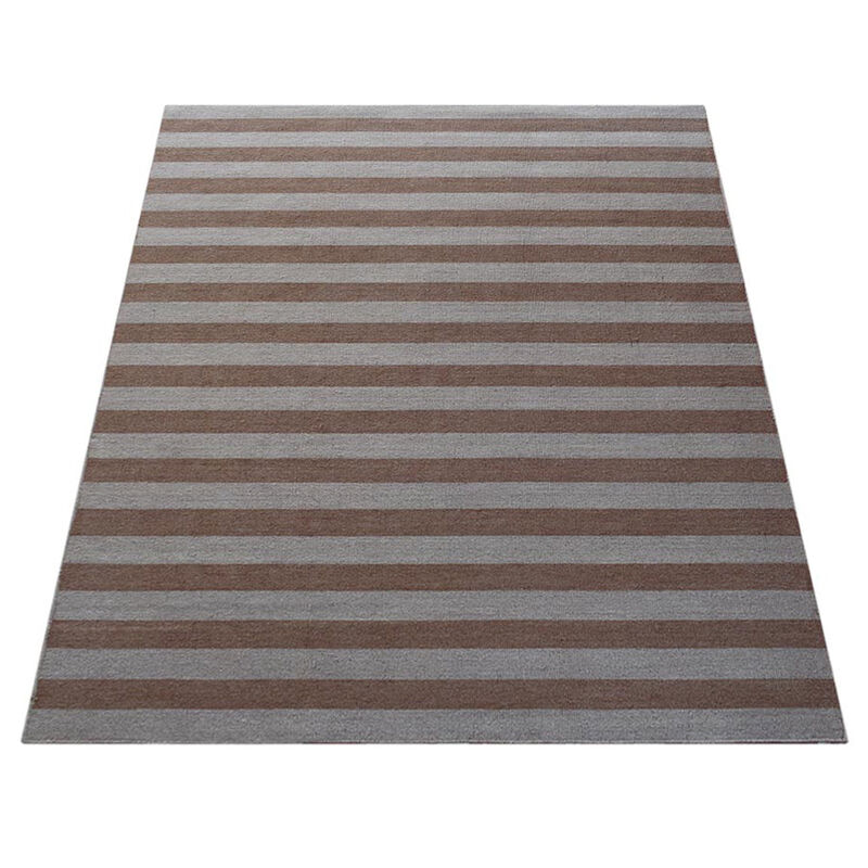 RUGSOTIC CARPETS HAND WOVEN FLAT WEAVE KILIM WOOL ECO-FRIENDLY AREA RUGS  - Rectangle Shape, Contemporary Design, Low Pile Handmade Rugs for Living Room (D00107) image number 2
