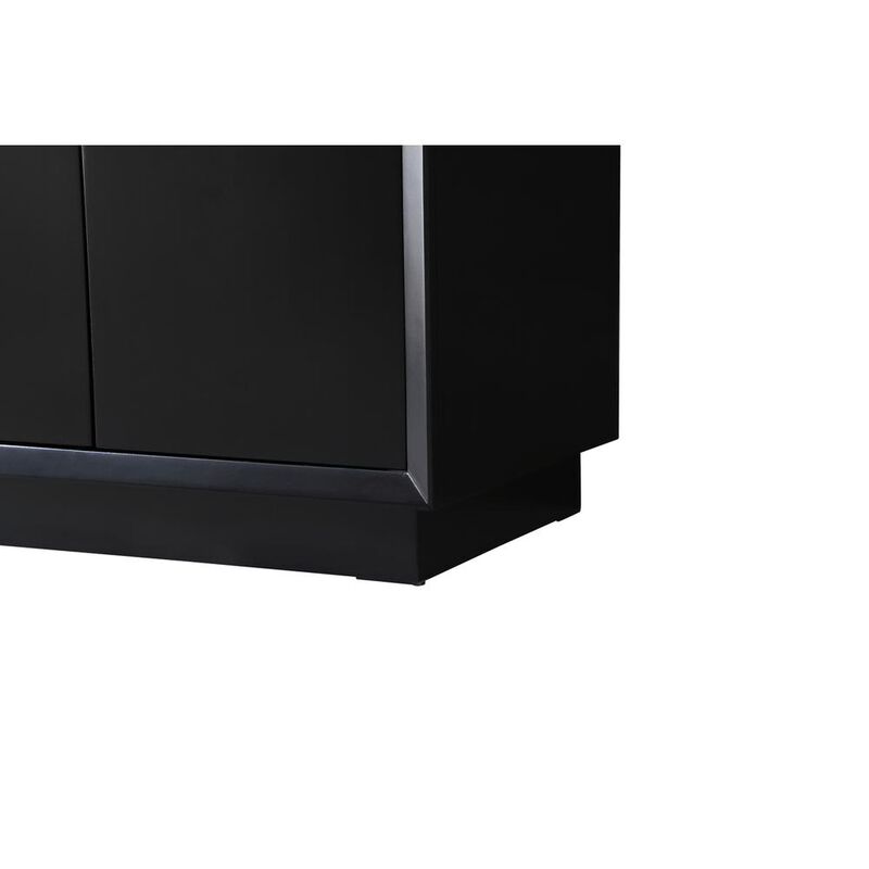 Elegant Kitchen and Bath 36 Inch SIngle Bathroom Vanity In Black