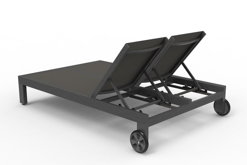 Redondo Adjustable Double Sling Chaise