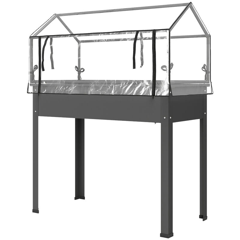 Hivvago Elevated Vegetable Planter with Drainage Hole image number 0
