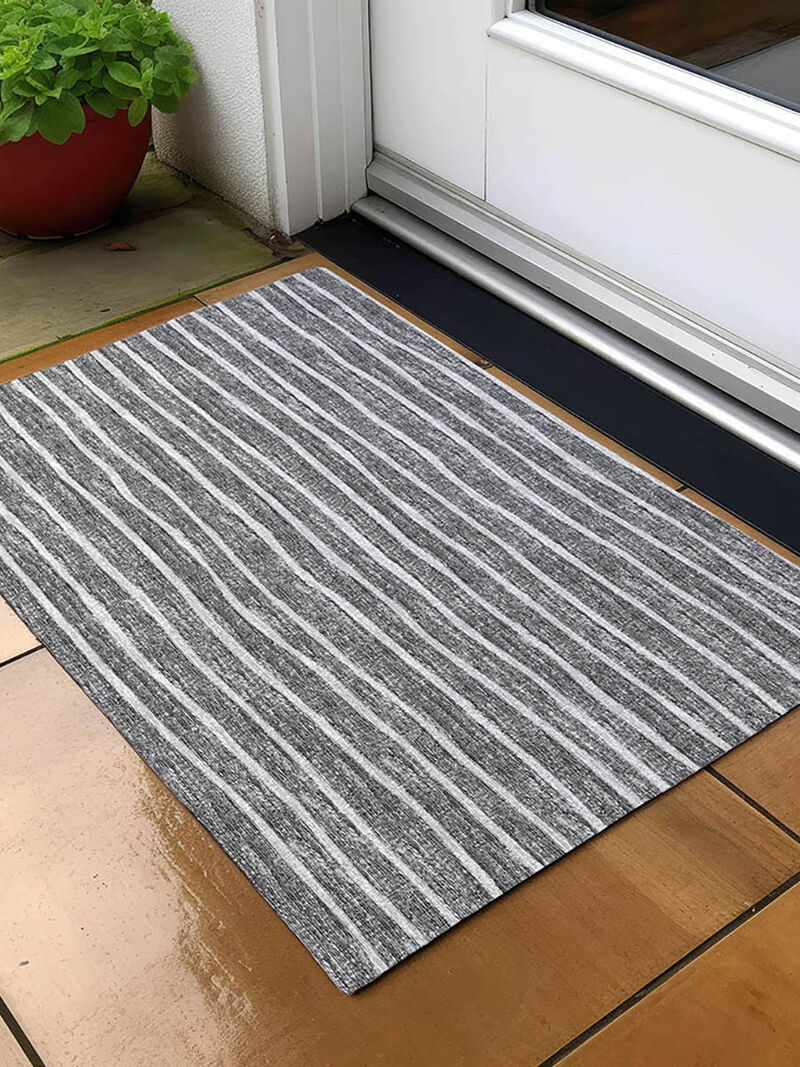 Laidley LA1 Gray 20" x 30" Rug