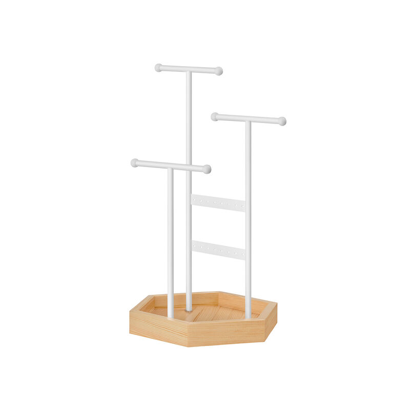 Jewelry Holder Display Stand &ndash; Rotating or Tiered Organizer for Accessories, Rings & Bracelets