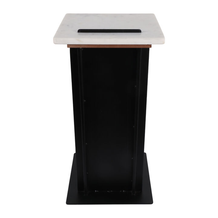 Blairok Modern Square Top Accent Table