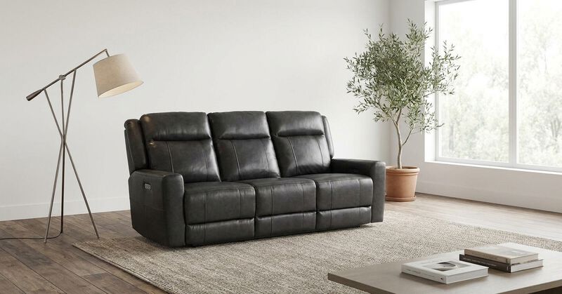 Midnight Power Sofa image number 1