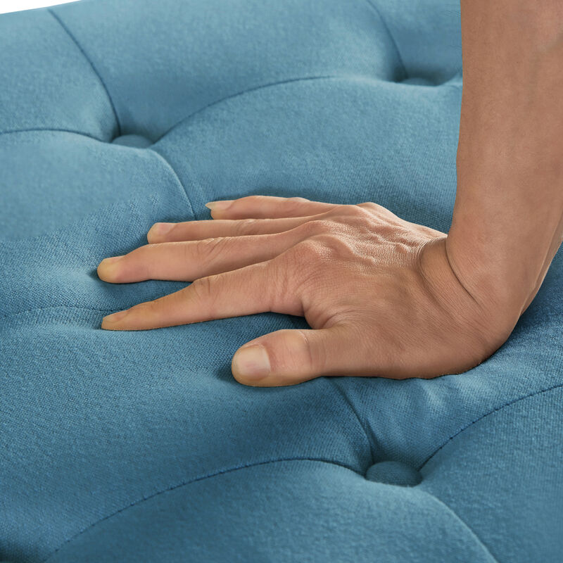 Streamdale Tufted Ottoman with Legs image number 6