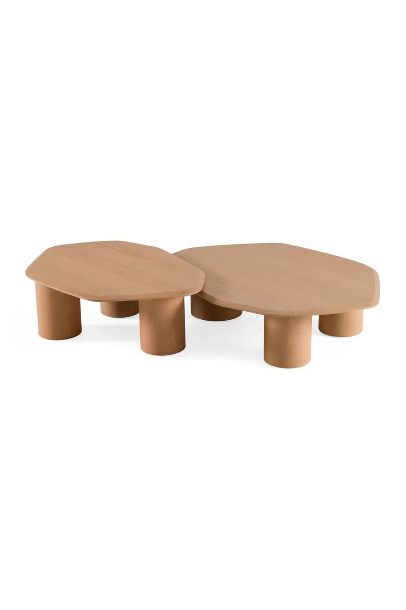 White Oak Coffee Tables (2) | OROA Modern Seymour image number 5