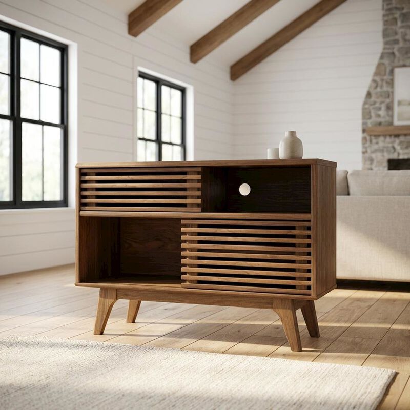Modern Coffee Table in Neutral Finish with Sleek Design and Durable Construction image number 3