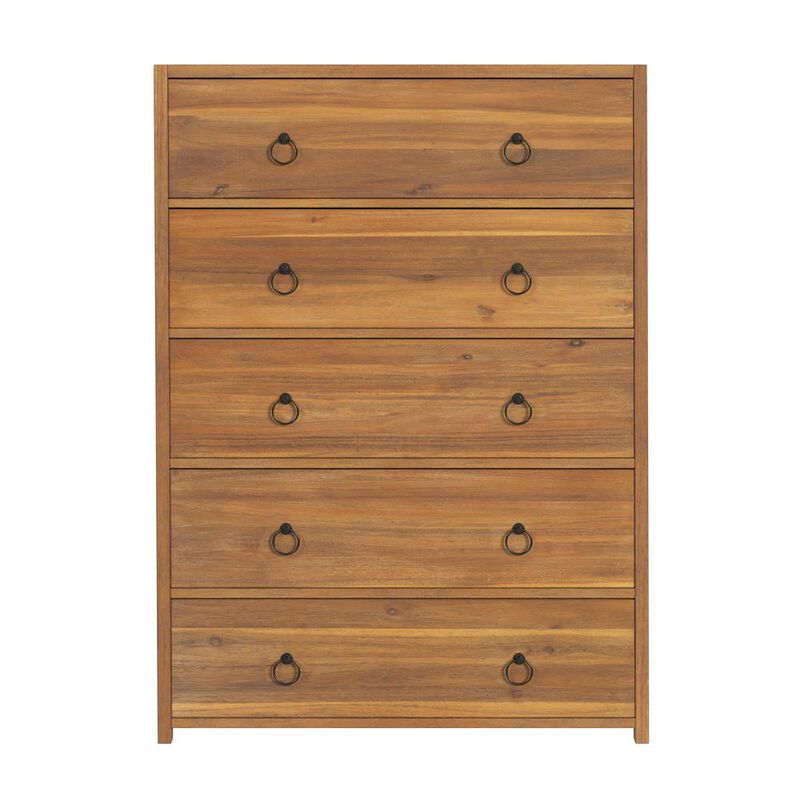 Butler Specialty Lark 5 Drawer Dresser, Light Brown image number 5