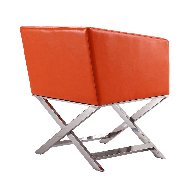 Hollywood Orange Accent Chairs (Set of 2)