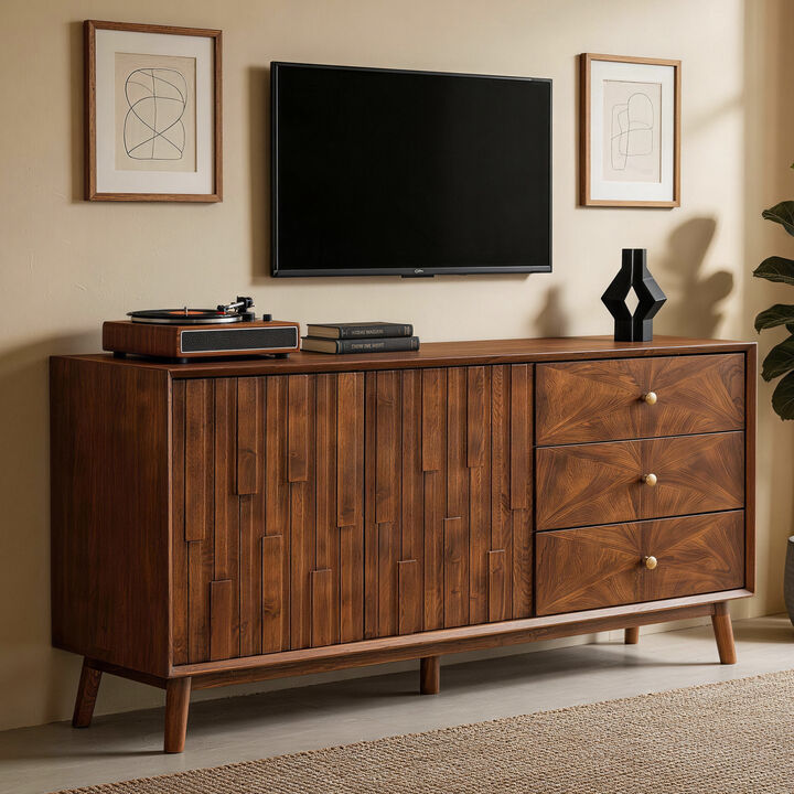 Zoplup Wooden Sideboard