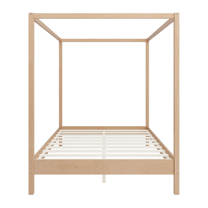 Four Poster Canopy Platform Bed