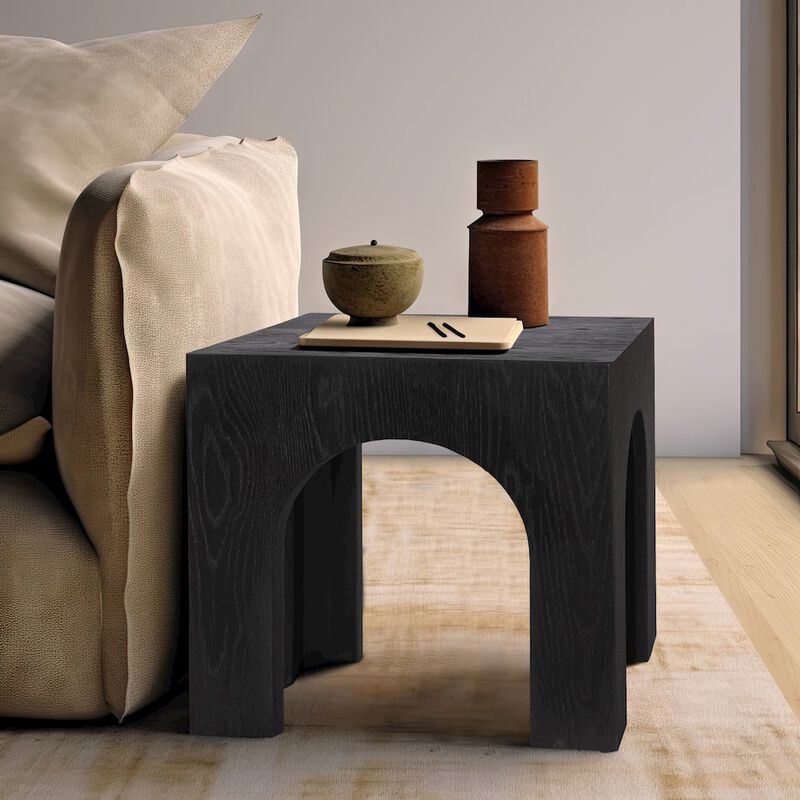 Meridian Furniture Arch Black End Table