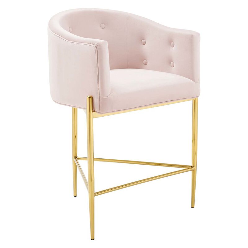Savour Tufted Counter Stool image number 0