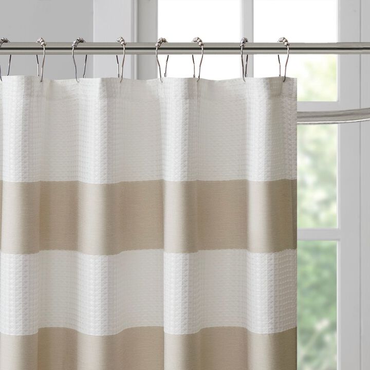 Gracie Mills Dionne Modern 3M-Treated Shower Curtain