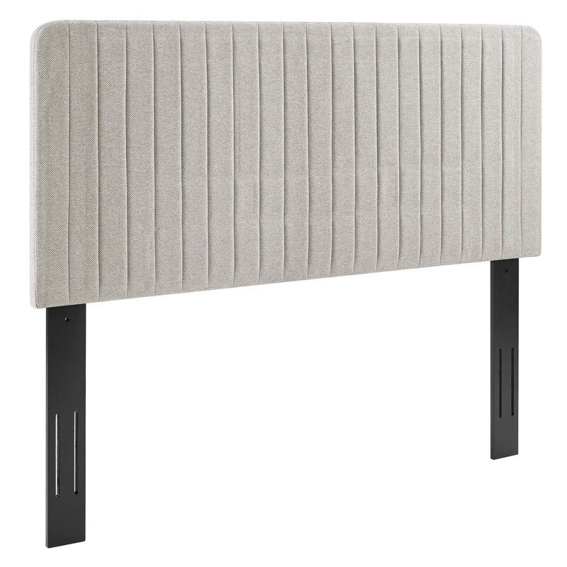 Modway - Milenna Channel Tufted Upholstered Fabric King/California King Headboard image number 0