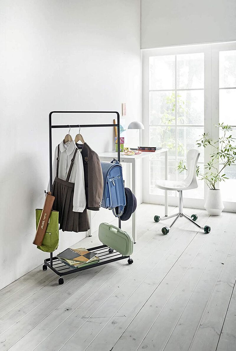 Kids' Rolling Coat Rack