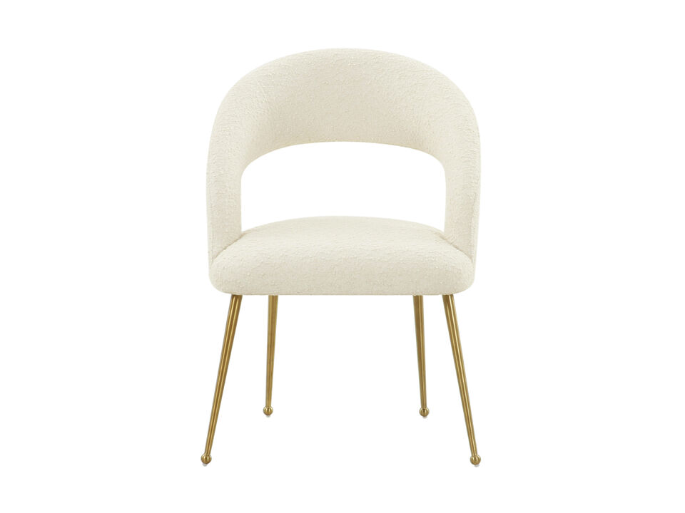 Rocco Black Boucle Dining Chair
