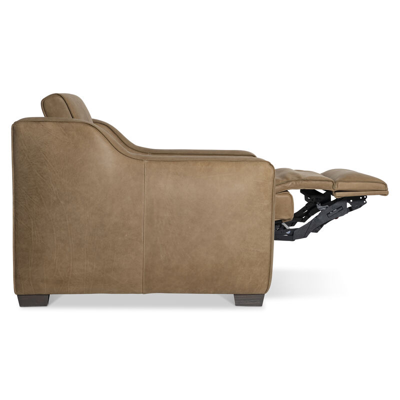 Flynn Leather Power Motion Chair image number 4