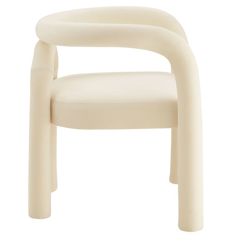 Astrid Performance Velvet Dining Chair image number 3