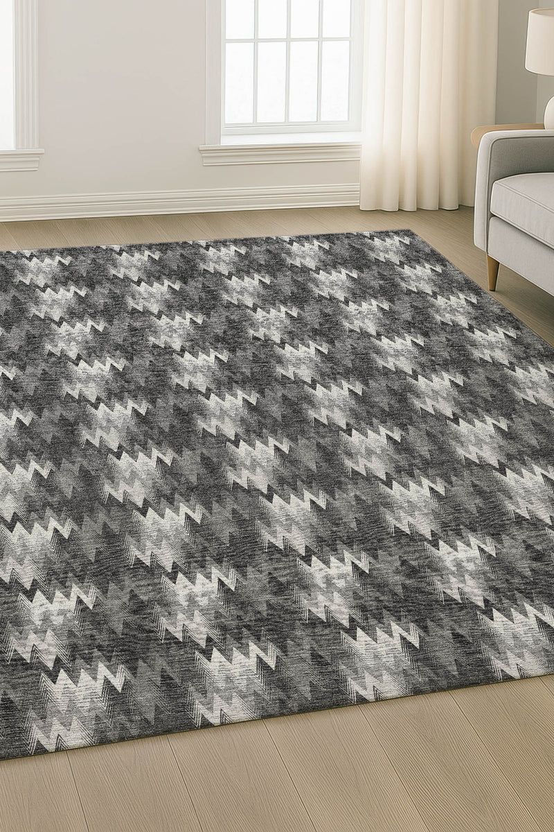Soft Essentials SE5 Black 9' x 12' Rug image number 1