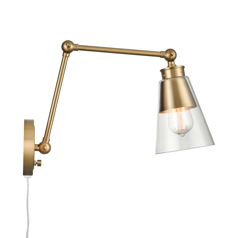 Albany 16" High Gold Sconce