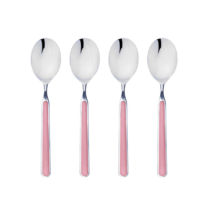 Fantasia 4-Piece American Coffee Spoon Set in Pink