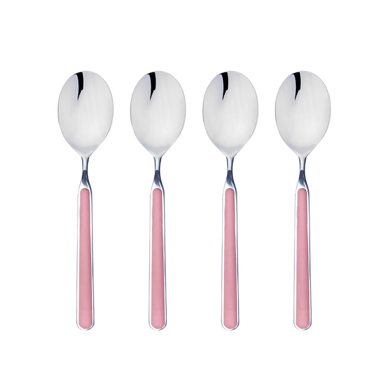 Fantasia 4-Piece American Coffee Spoon Set in Pink